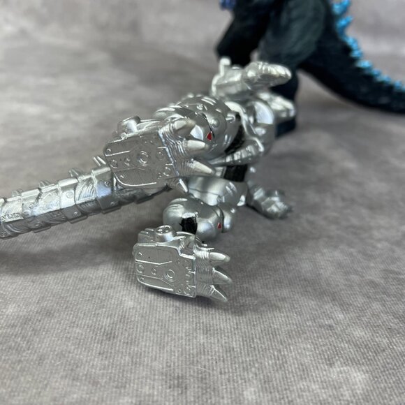 King Of The Monsters Blue Godzilla  7” Figure And Mechagodzilla Lot - Picture 7 of 12